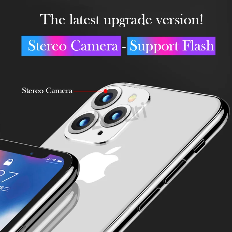 Роскошная наклейка, объектив камеры, сменная секундная стрелка для iPhone X XS MAX, Защитное стекло для iPhone 11 Pro Max, наклейка, поддельная камера