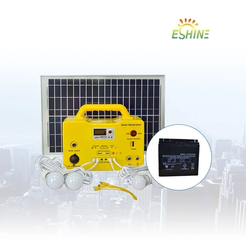 Billig Handy Solar Ladegerät Station,20W DC Fan Oder TV, Indoor Kleine Tragbare Led Solar Hause Licht Power System Kit Für Off-Grid Bereichen