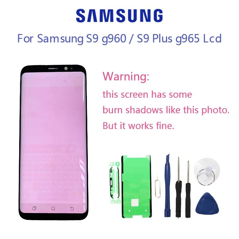 ЖК-дисплей с дигитайзером сенсорного экрана для Samsung Galaxy S9 G960 G960F | Мобильные