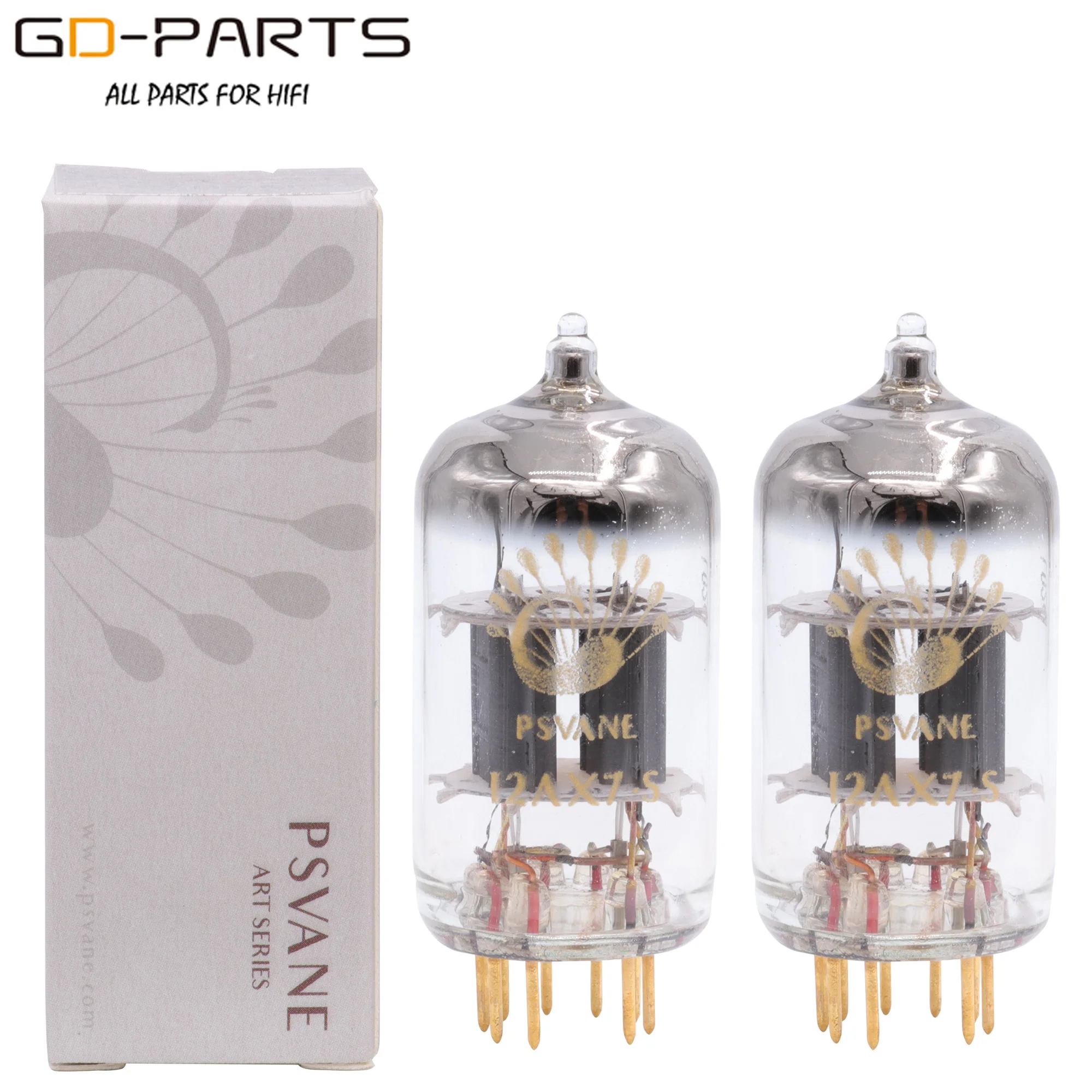 Tubo de Vácuo para Áudio de Alta Fidelidade do Vintage Psvane Ecc82 12at7-s Ecc81 Tubo Faça Você Mesmo Pre-amp Guitarra Amp Gabinete 12ax7-s Ecc83 12ax7 12au7-s