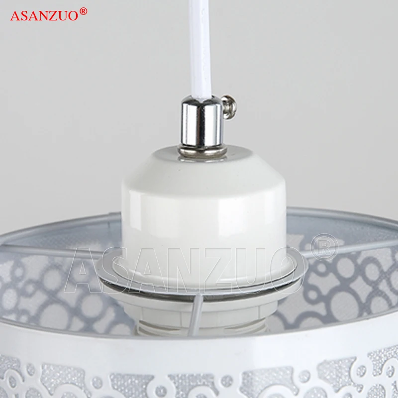 Современные подвесные светильники в скандинавском стиле железная ажурная