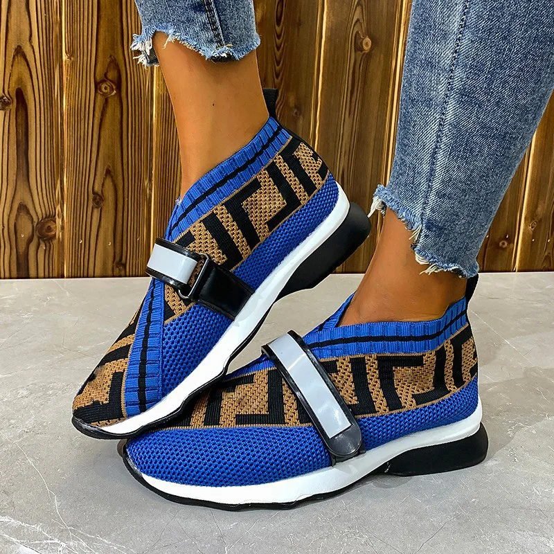 

Large Size Lightweight Pumps 2021 fashion Flying Woven Platform Sports Women Shoes Outdoor Running Shoes Mesh Comfort sneakers