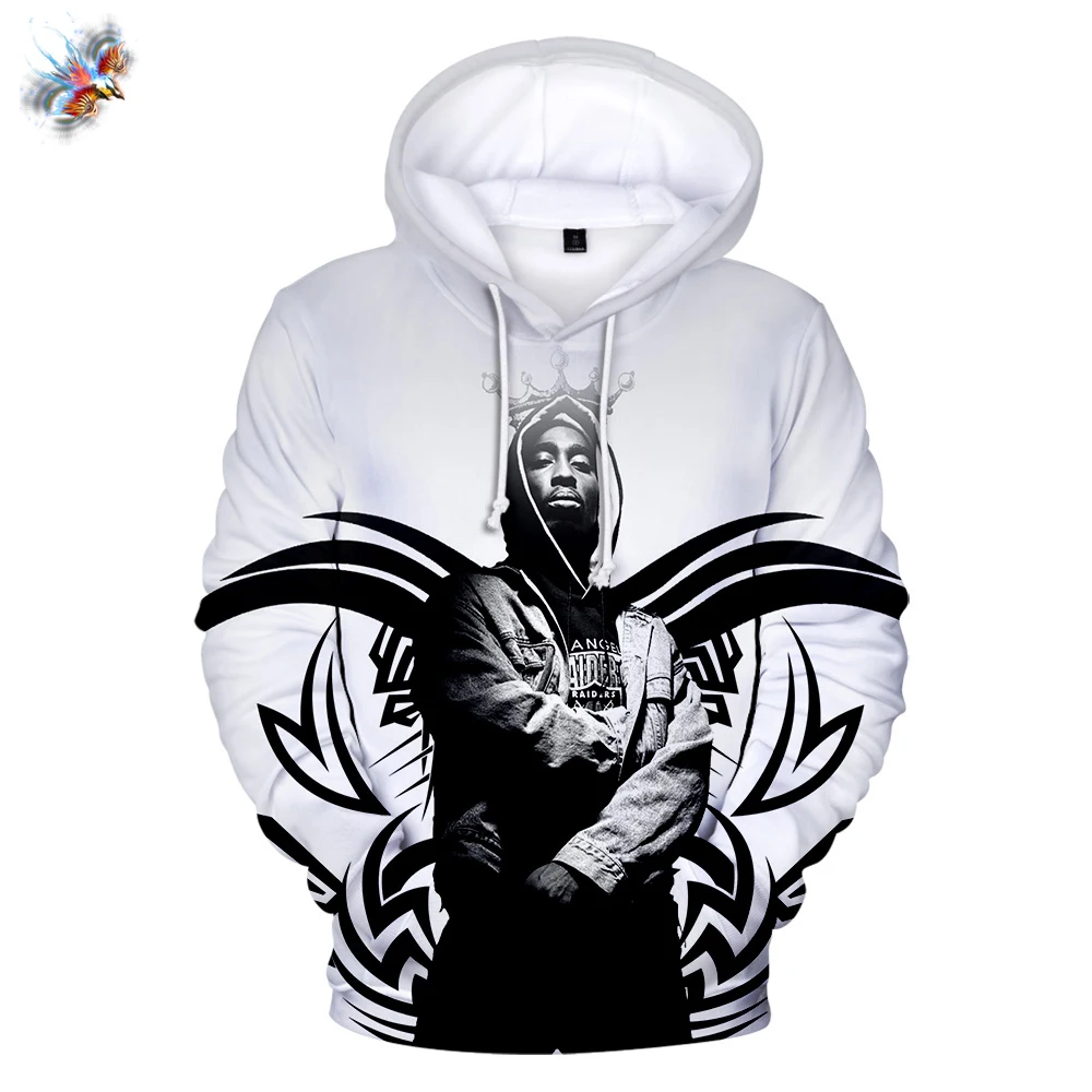 

Gangsta Rap 2Pac Hoodies Mens Hoodie Sweatshirt Hooded Men/Women Gangsta 2Pac Tupac Amaru Shakur Hoody Polluvers Cap Tracksuits