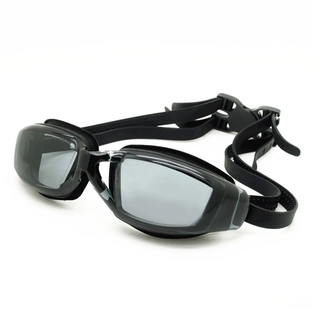 style 3 black YFXcreate HD водонепроницаемые очки для плавания противотуманные очки и анти-УФ Взрослые плавательные очки в большой оправе 200-1004 - Цвет: style 3 black