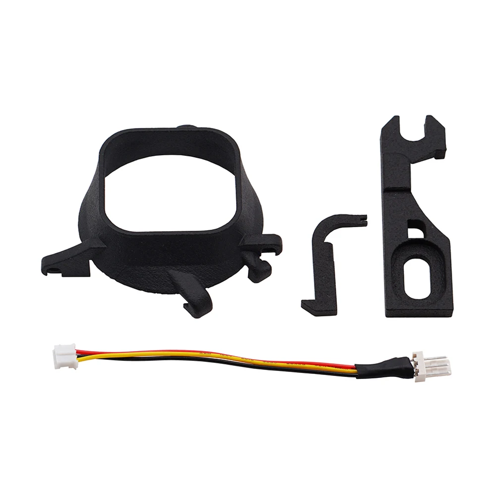 Bitfunx черный Мини 3D печати вентилятор крепление Рог Комплект + NF A4x10 5V Премиум для