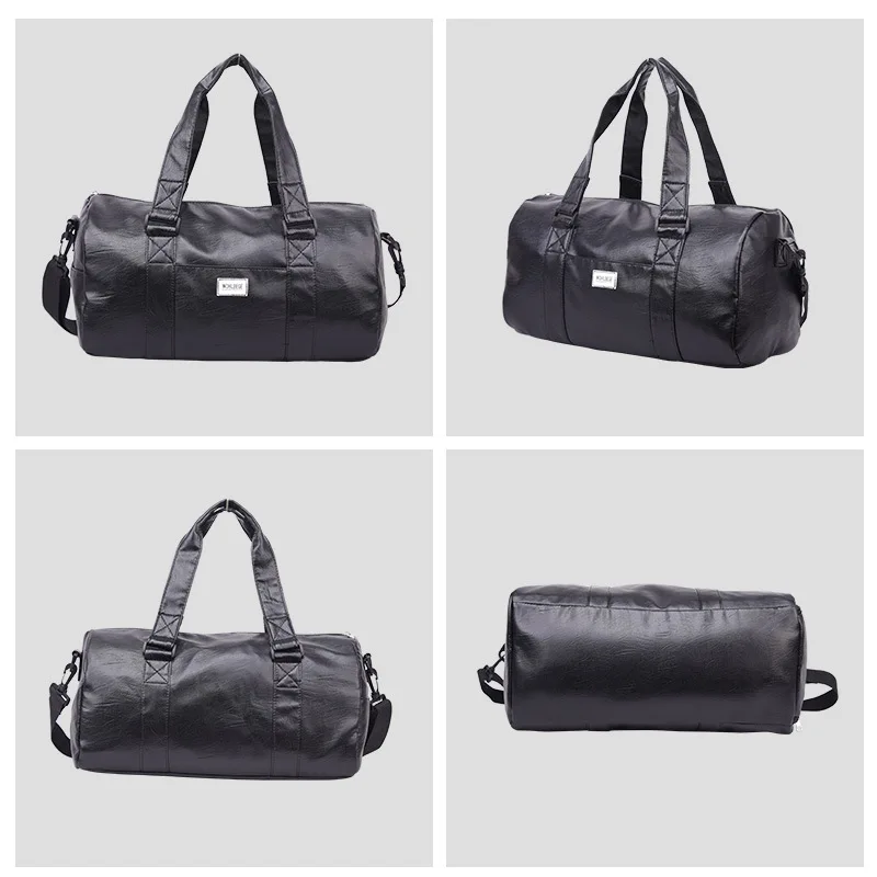 FGOIBALL 2019 new sports gym bag PU 20-35L Black outdoor for women and men yoga mat | Спорт и развлечения
