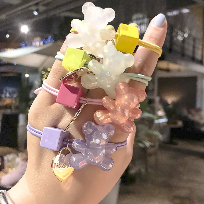 Специальный 1 шт Резина с рисунком из мультфильма Медведь Яркие женские