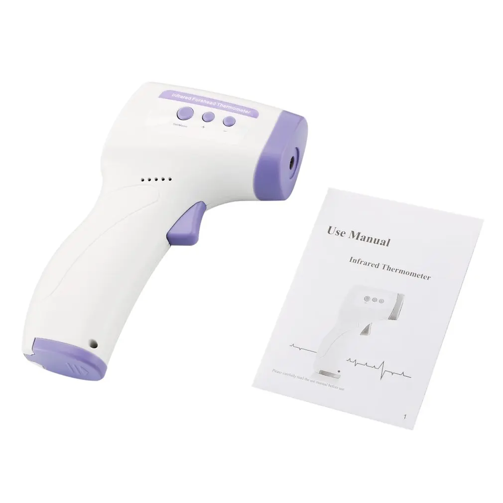 

Digital LCD Infrared Thermometer Non-Contact Forehead Baby Adult Temperature Gun + FREE (Fingertip Pulse Oximeter)