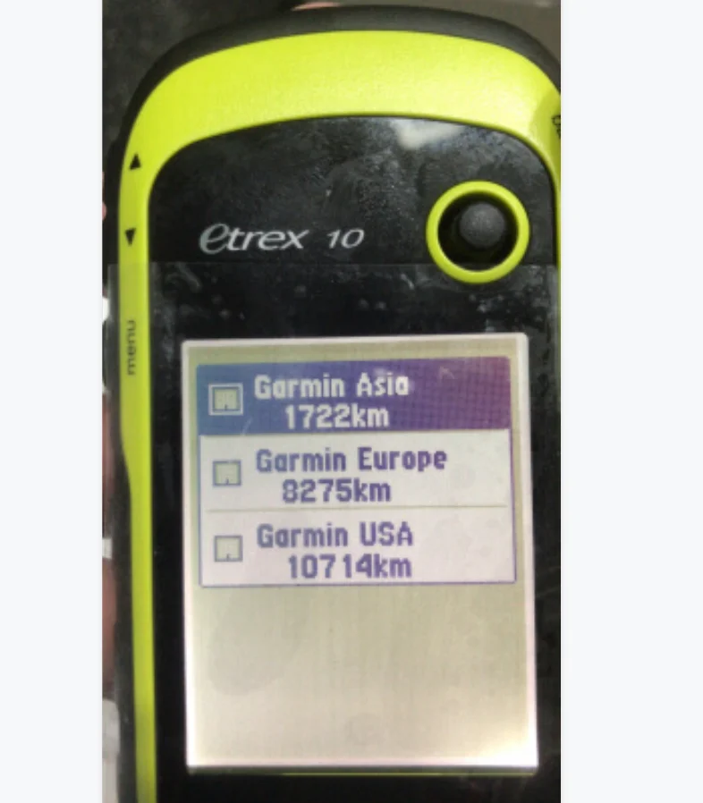 Оригинальные ручные GPS-навигаторы Garmin eTrex 10 по всему миру Смарт-часы для