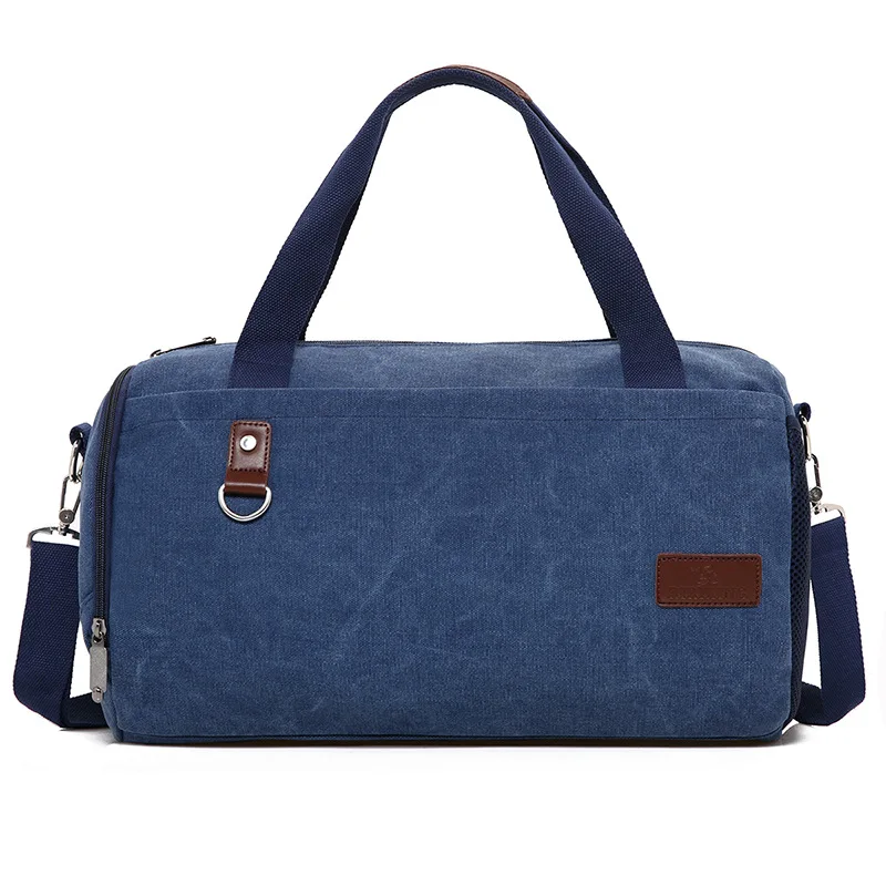 Холщовая дорожная сумка для мужчин и женщин вместительные сумки на плечо