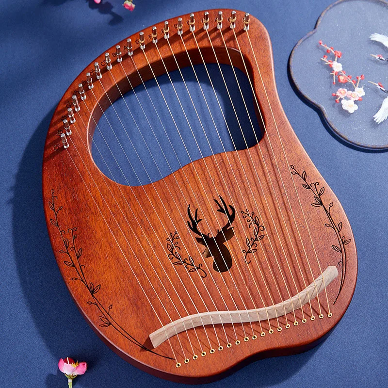 19 струн Lyre Harp для начинающих 16 Тип коробки Lyra портативный инструмент с сумкой