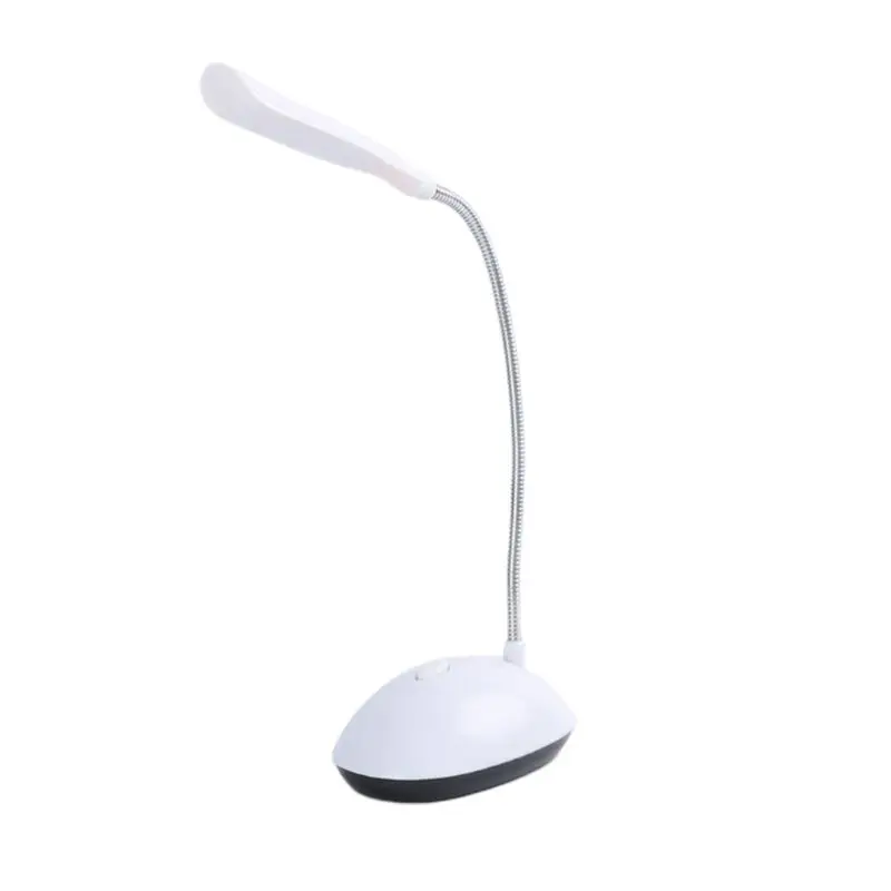 

Battery Powered Mini LED Desk Lamp 360 Degree Rotation Adjustable Gooseneck Hose Eye Protection Study Table Reading Night