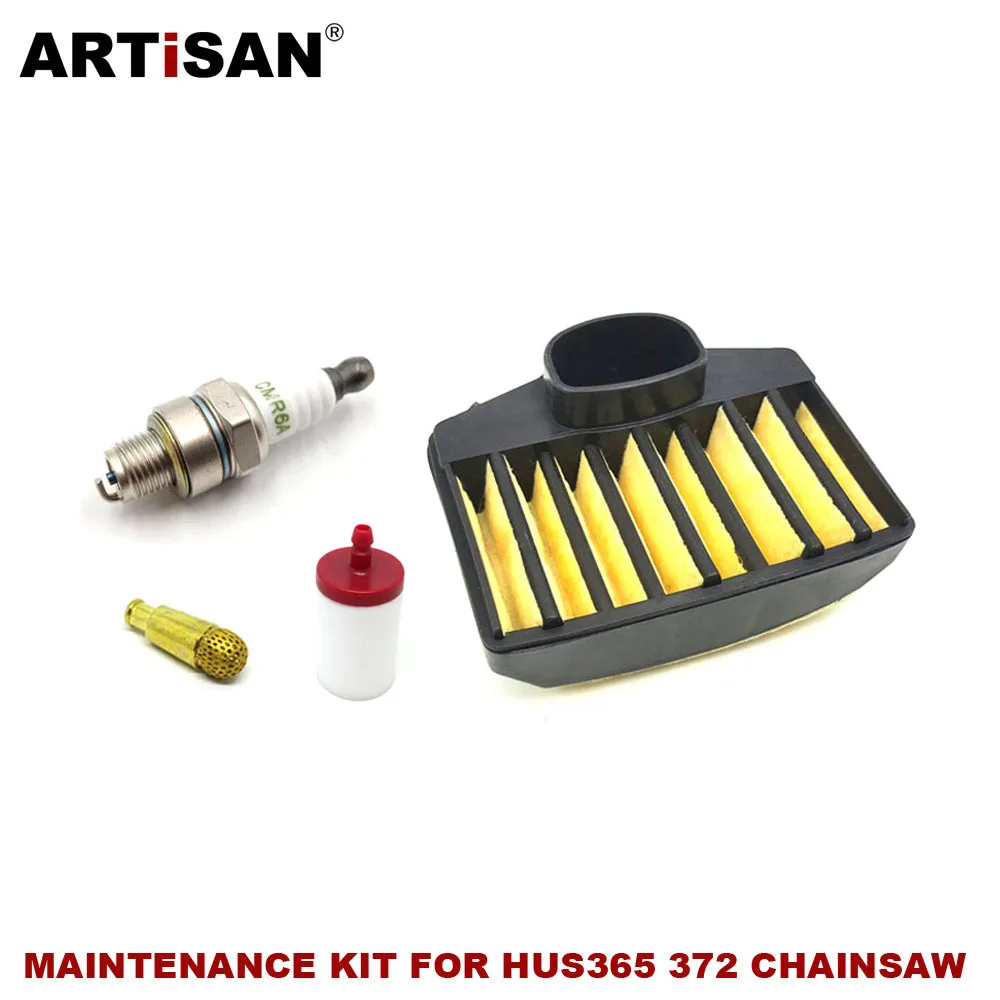 Maintenance Kit Air Filter Oil Fuel Spark Plug for Husqvarn a 365 372 365XP 372XP Gasoline Chainsaw Spare Parts | Инструменты