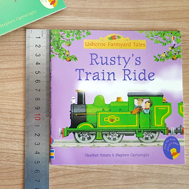 Произвольный выбор 5 шт./компл. 15x15 см Usborne Лучшие книги с изображениями для детей