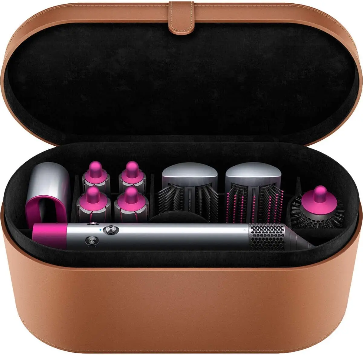

HS01 Hair 8 In1 Kit Electric Blow Air Styler Comb Curling Wand Brush Iron Hair Curler Straightener for Airwrap