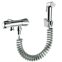 1set abs bidet shower solid brass valve bidet faucet muslim ducha higienica tap toilet faucets
