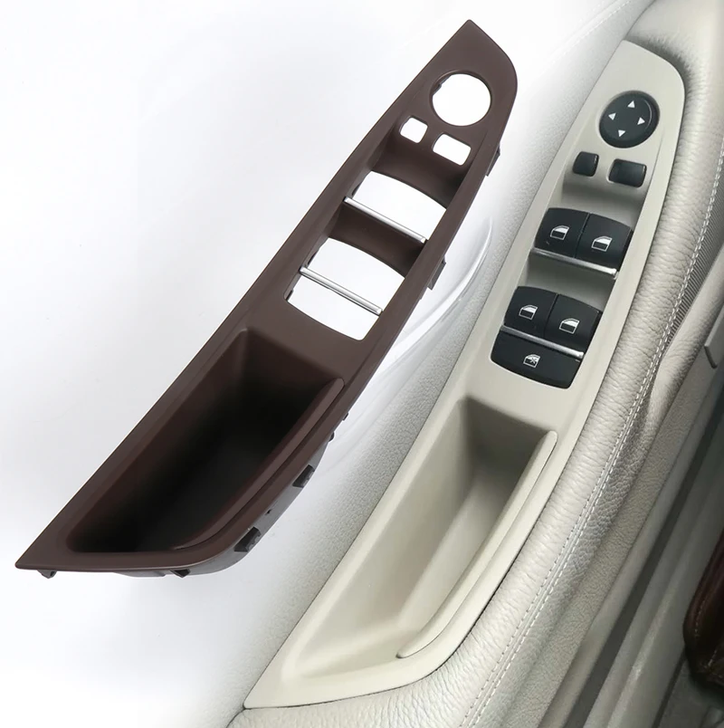 

LHD RHD For BMW 5 series F10 F11 525 528 530 535 2010-2017 Car Interior Inner Door Handle Panel Pull Trim Cover Auto Accessories