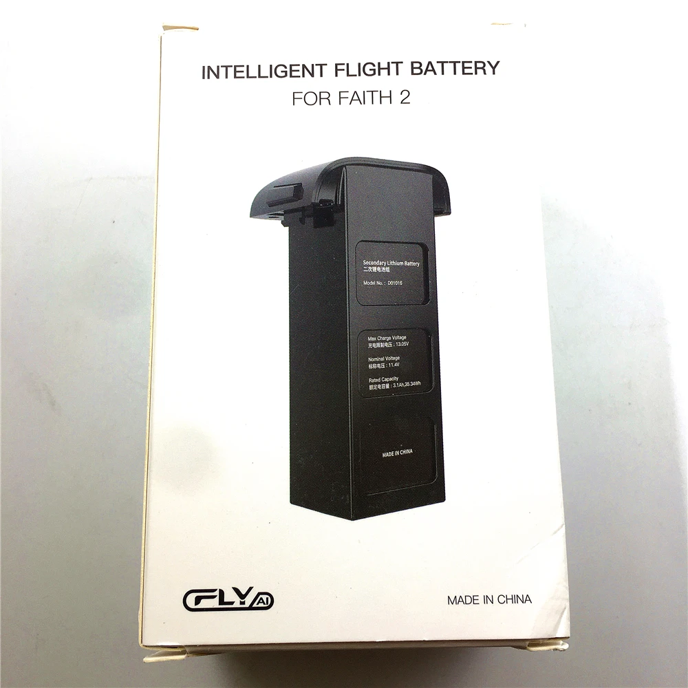 CFLY Faith-bater&iacute;a LiPo plegable de 11,4 V, 3100mAh, C-FLY, FPV, GPS, Dron RC, Quadcopter, piezas de repuesto, accesorios Faith2-5