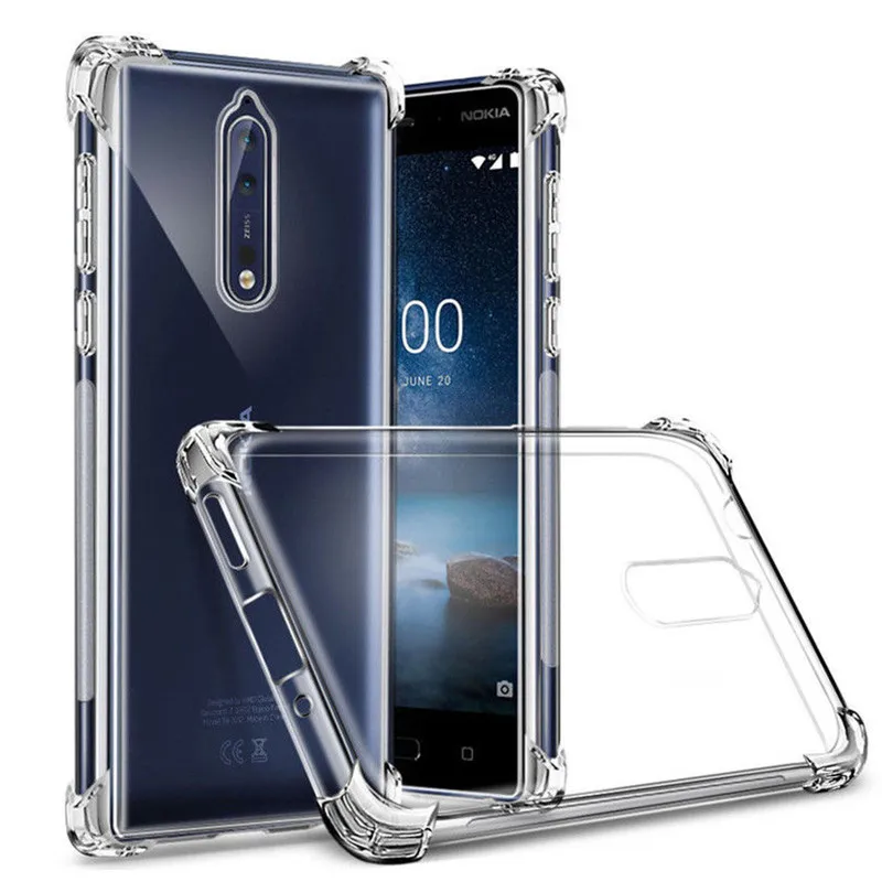 Ударопрочный силиконовый чехол для Nokia 6 7 8 C30 G21 5 1 Plus 2 G20 G10 с подушкой безопасности