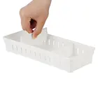 Регулируемый ящик-органайзер, коробка для хранения, разделяемый ящик, канцелярские товары, мелочи, столовая посуда для дома и офиса