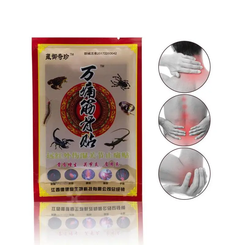 

Zangyu Qizhen Wantong Muscles & Bone Patch 8 Stickers/bag Wholesale Ointment