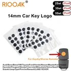 510203050 шт. 14 мм Автомобильный пульт дистанционного управления Кристальный логотип эпоксидная наклейка для KEYDIY KDXhorse VVDI пульт дистанционного управления для V WSkodaNissanFordOpel