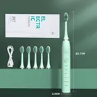 Зубная щетка аккумуляторная, водонепроницаемая, с зарядкой от USB