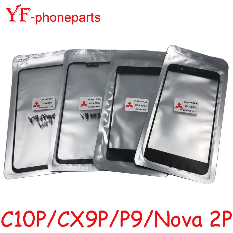 Стеклянный сенсорный экран OCA для Huawei Play Mate Nova 2 2S 3 4 P20 P30 P40 Y6P Y7P Y8P Y9 10 P Smart Pro Prime |