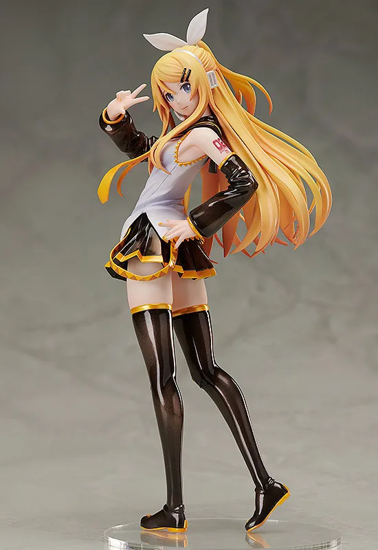 

Anime VOCALOID Kagamine Rin 1/8 Scale Painted Sexy PVC Action Figures Collectible Model Toys Doll 22cm
