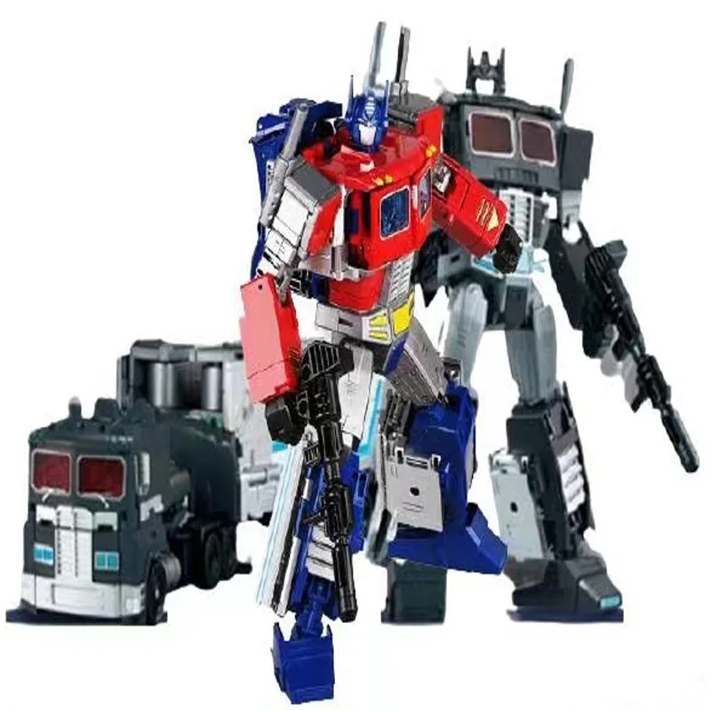 

Black Mamba Deformation Toy King Kong H6002-8 Battlefield Commander G1 Tianyuan Power Optimus OP Pillar with Car