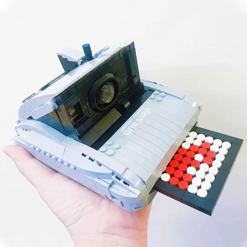 

MOC One-Time Imaging Camera Building Blocks Bricks Creator Series Nostalgic Classic Camera Toys For Children DIY Gifts 797PCS