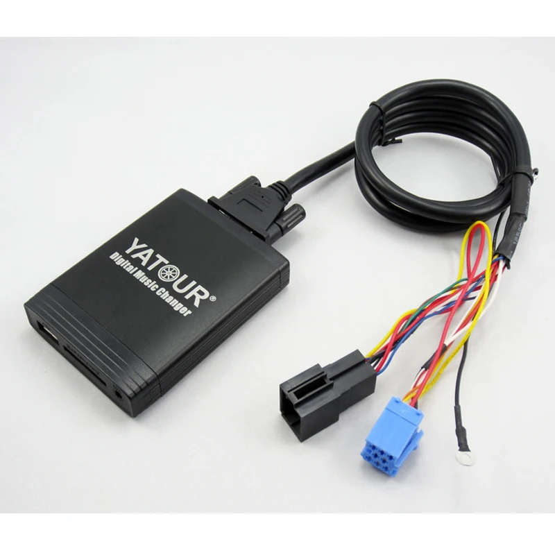 Автомобильный цифровой usb адаптер Yatour для смены музыки CD MP3 AUX VW Gmma Beetle Alpha 5 MFD Audi