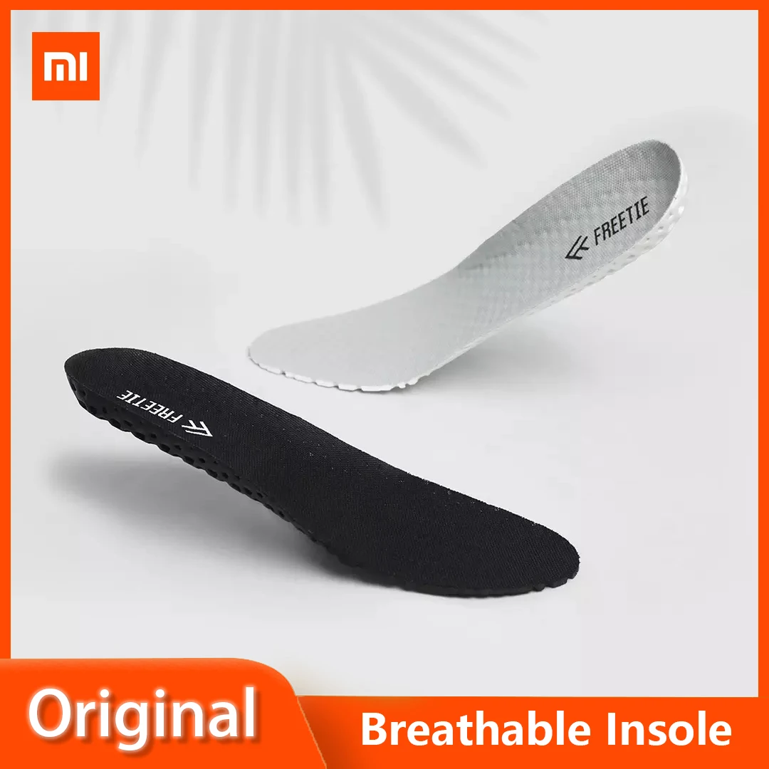 

Антибактериальные Дышащие стельки Xiaomi Freetie, стельки с поддержкой свода стопы, высококачественные удобные ортопедические стельки премиум-к...