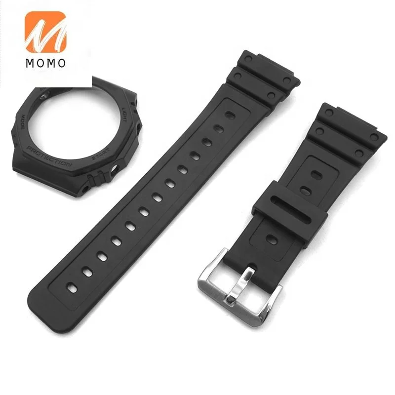 

Impact 2100 Resin Strap Rubber Watch Strap Silicone Strap Watch Watch Bezel Modification Accessories