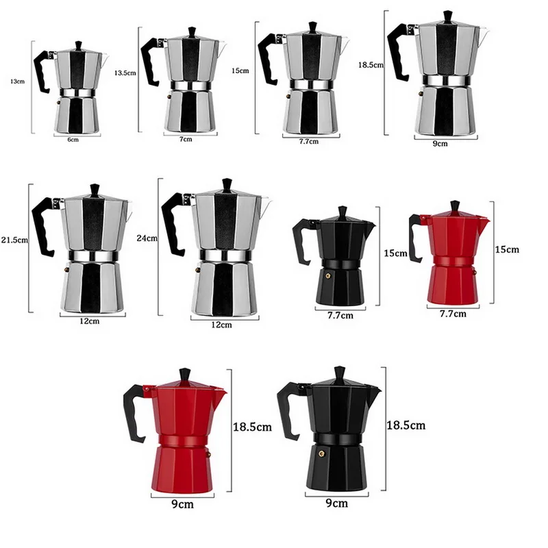 Алюминиевая Кофеварка Mocha эспрессо Percolator Pot прочный домашний офис Эспрессо