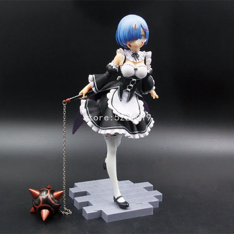 Фигурка рем рам из аниме Re:ZERO start Life in other World экшн фигурка коллекционная модель