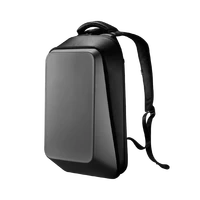 cx xiaomi black square backpack hard shell square bag shoulder multifunctional computer bag briefcase