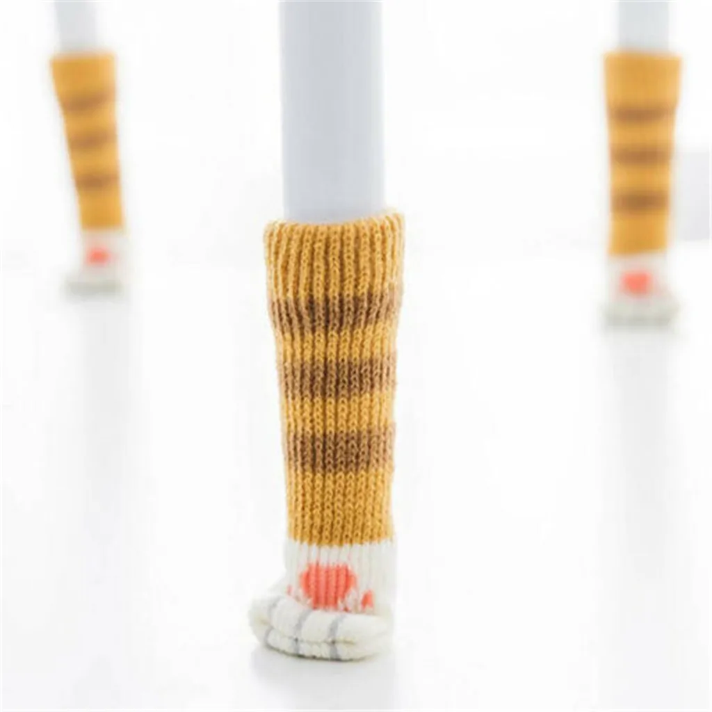 Самые продаваемые товары 2020 года 4 шт. котенок кошачья лапа вязаный напольный