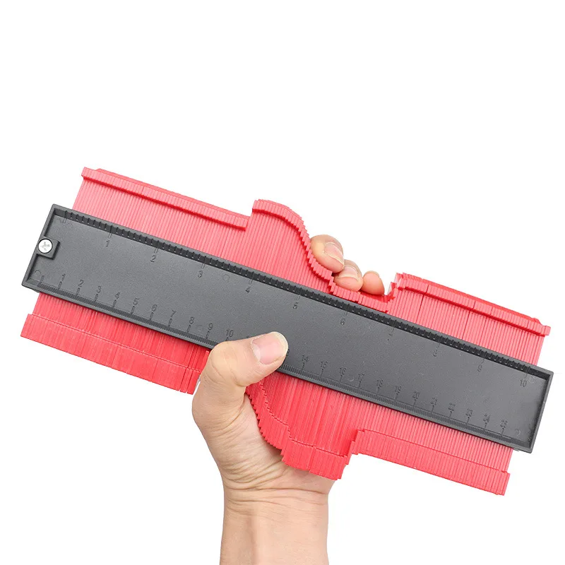 Шкала контура для ламината пластиковый измерительный прибор линейка с