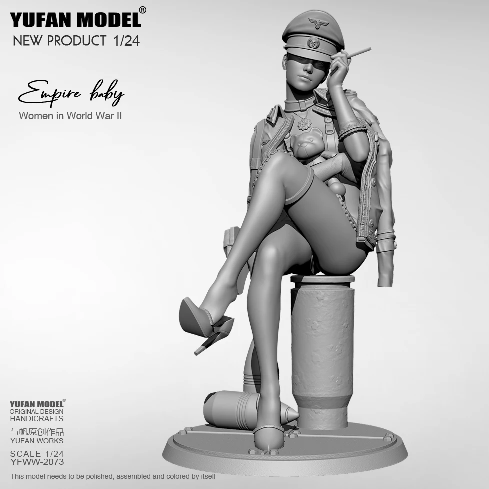 

Модель 1/24 Yufan, красивая игрушка для самостоятельной сборки