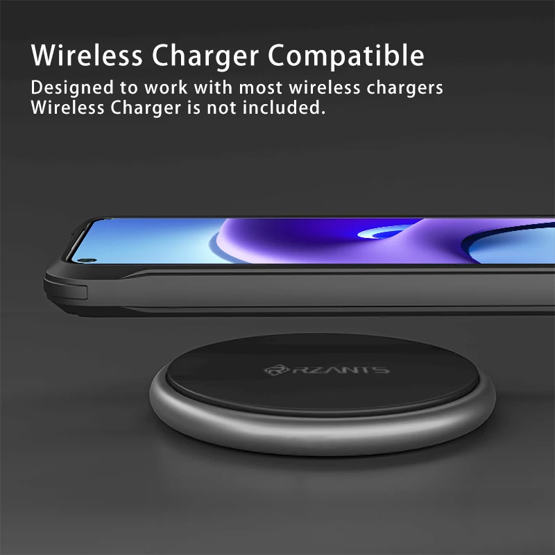 

Rzants for Xiaomi Redmi Note 9T 9 9S 9 Pro Redmi Note 8 Pro 7 Case Transparent [Military] Funda Shockproof Silicone Back Cover