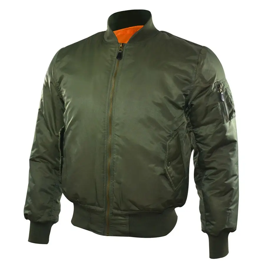 Mens Ma1 Thick and thin Outdoor Army Green Military Hiking Camping motorcycle Ma-1 aviator pilot Air men bomber jacket | Спорт и