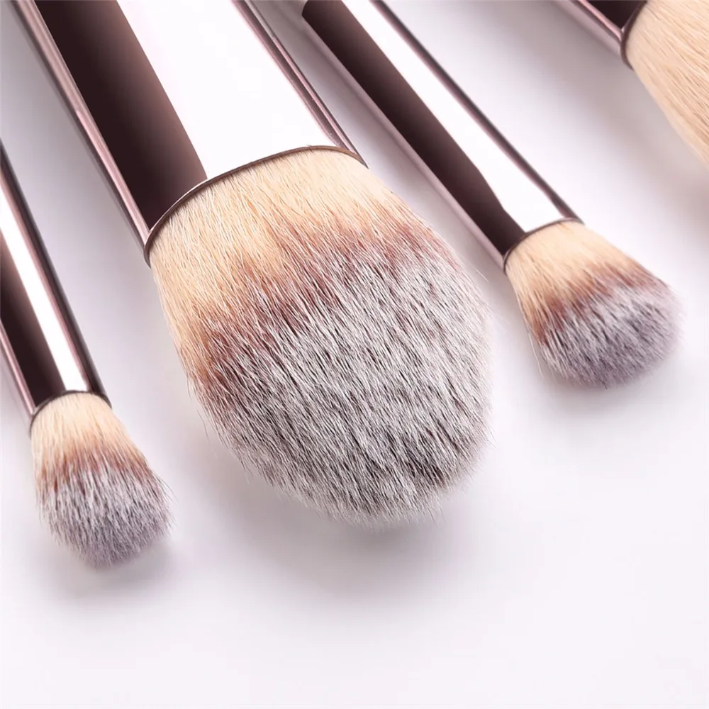 

New Arrival 9Pcs Makeup Brushes Set Foundation Powder Blush Eyeshadow Concealer Make Up Brush Cosmetics