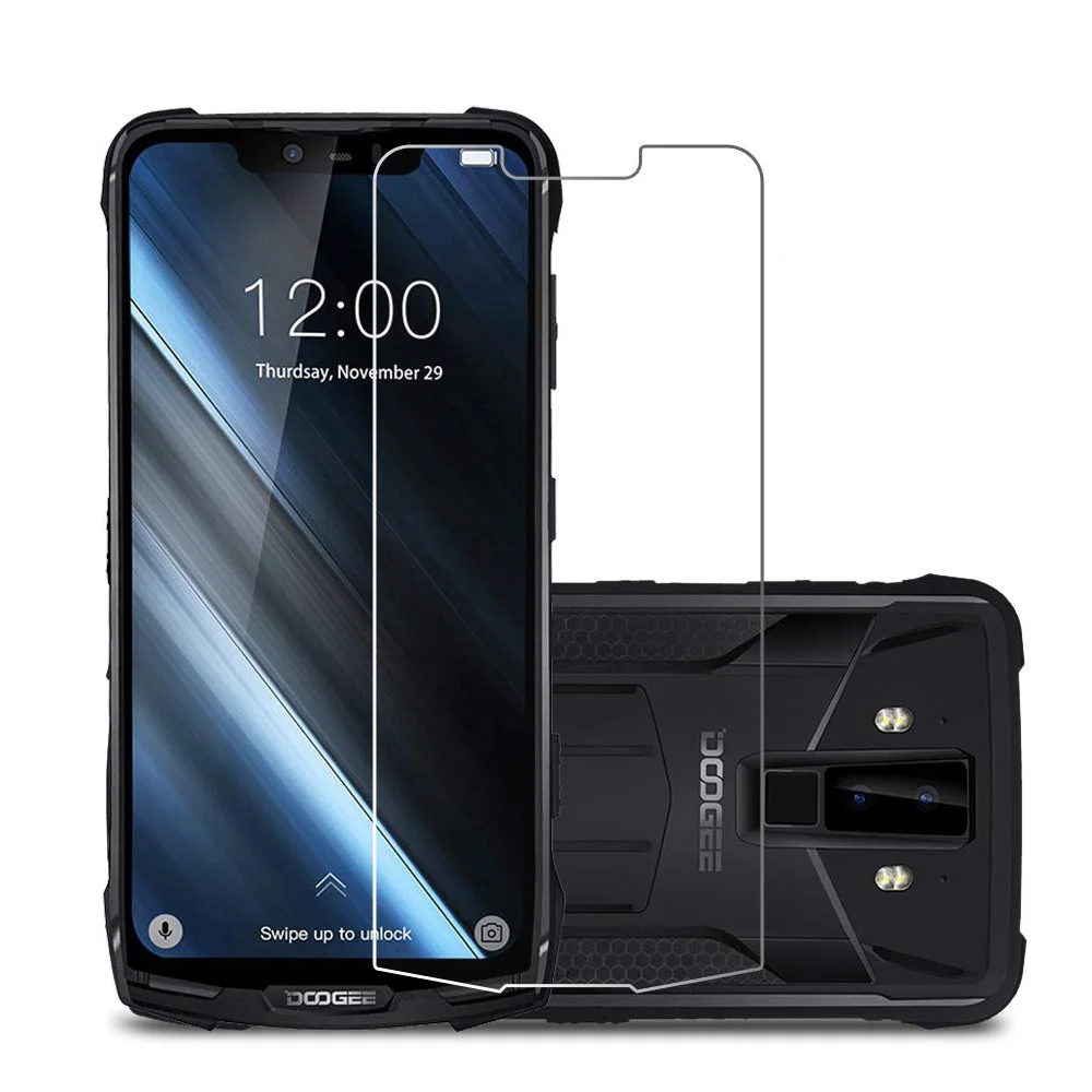 Закаленное стекло Для Doogee S 90 защитное 9H 2.5D Премиум класса для S90C 6 18 дюйма|Бамперы|