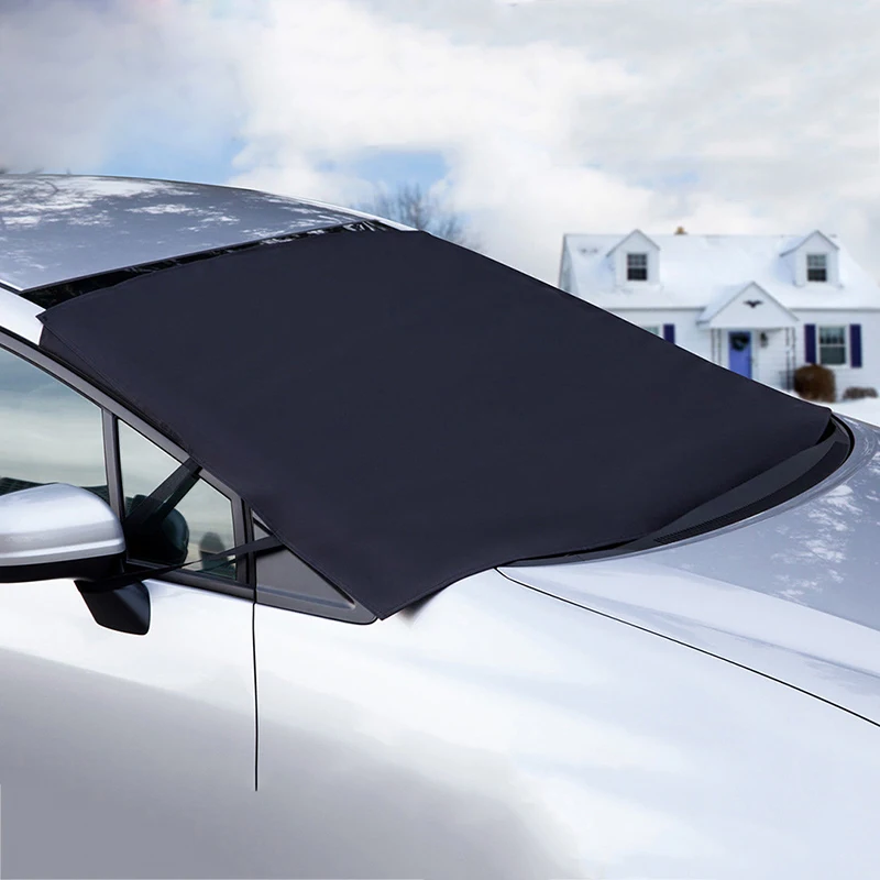 

Universal Waterproof Dustproof Auto SUV Front Windshield Snow Sun Cover Shade Protective Shield Windshield Cover