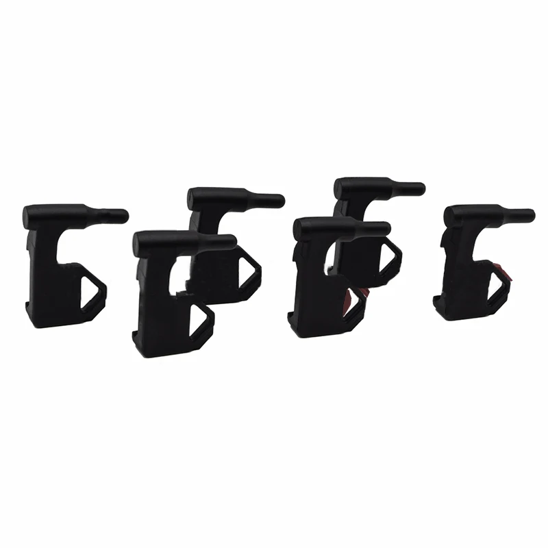 

6 pcs Universal Chamber Safety Flag Built-in Flathead Tool For 9mm .45 ACP .22lr, .223, 5.56 .308 Portable Hunting Accessories