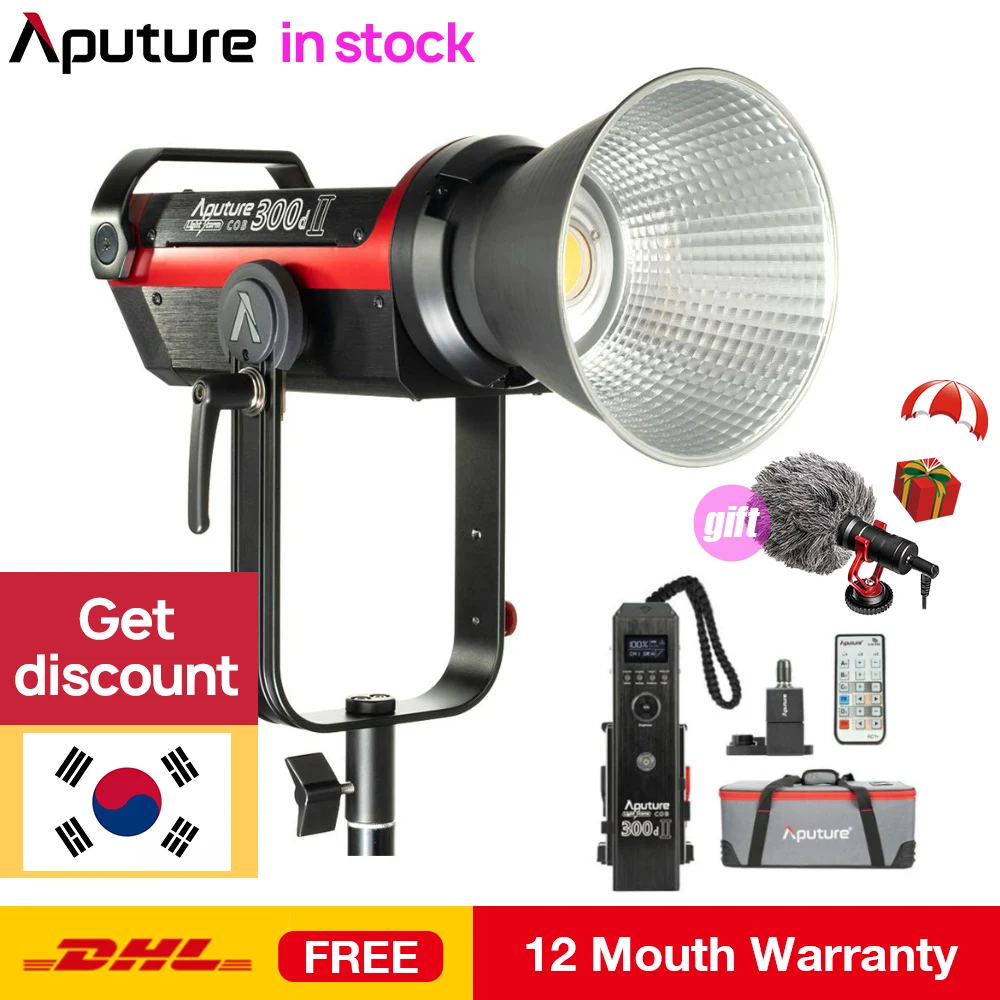 Aputure LS 300d ii Mark II Photography LED Light with V-Mount Photography Lighting Studio Photography lighting aputure 300d ii