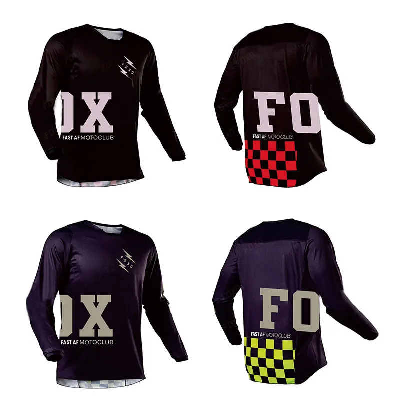 

MTB Enduro Jersey Motorcycle Motocross Downhill Jersey MX ATV Long Sleeve Unisex Cycling Jersey hombre Maillot Ciclismo FRX FOX
