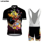 Костюм велосипедный SPTGRVO LairschDan с забавными граффити, Женская велосипедная одежда, мужские комплекты, лето 2020, комплект велосипедной формы