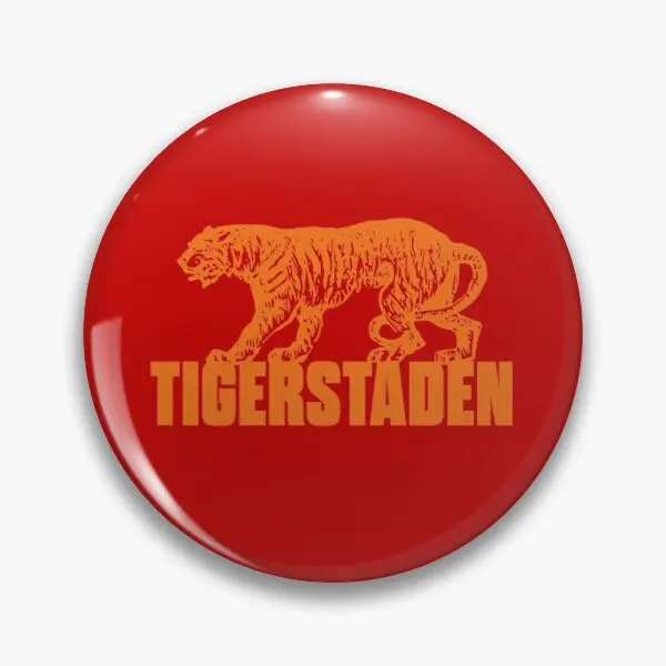 

Tigerstaden Vintage Tiger Illustration Soft Button Pin Metal Hat Lapel Pin Funny Jewelry Cartoon Cute Badge Lover Fashion Gift